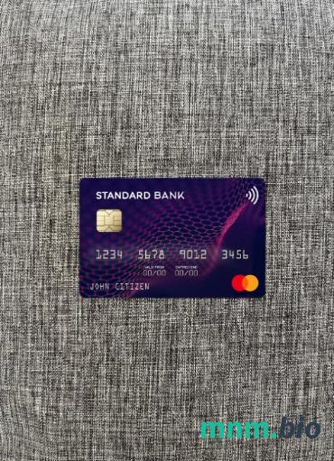 Angola Standard bank wygląd zdjęcia mastercard skan PSD + zdjęcie